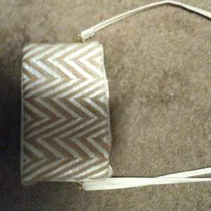 Caroline Hill beige clutch new!